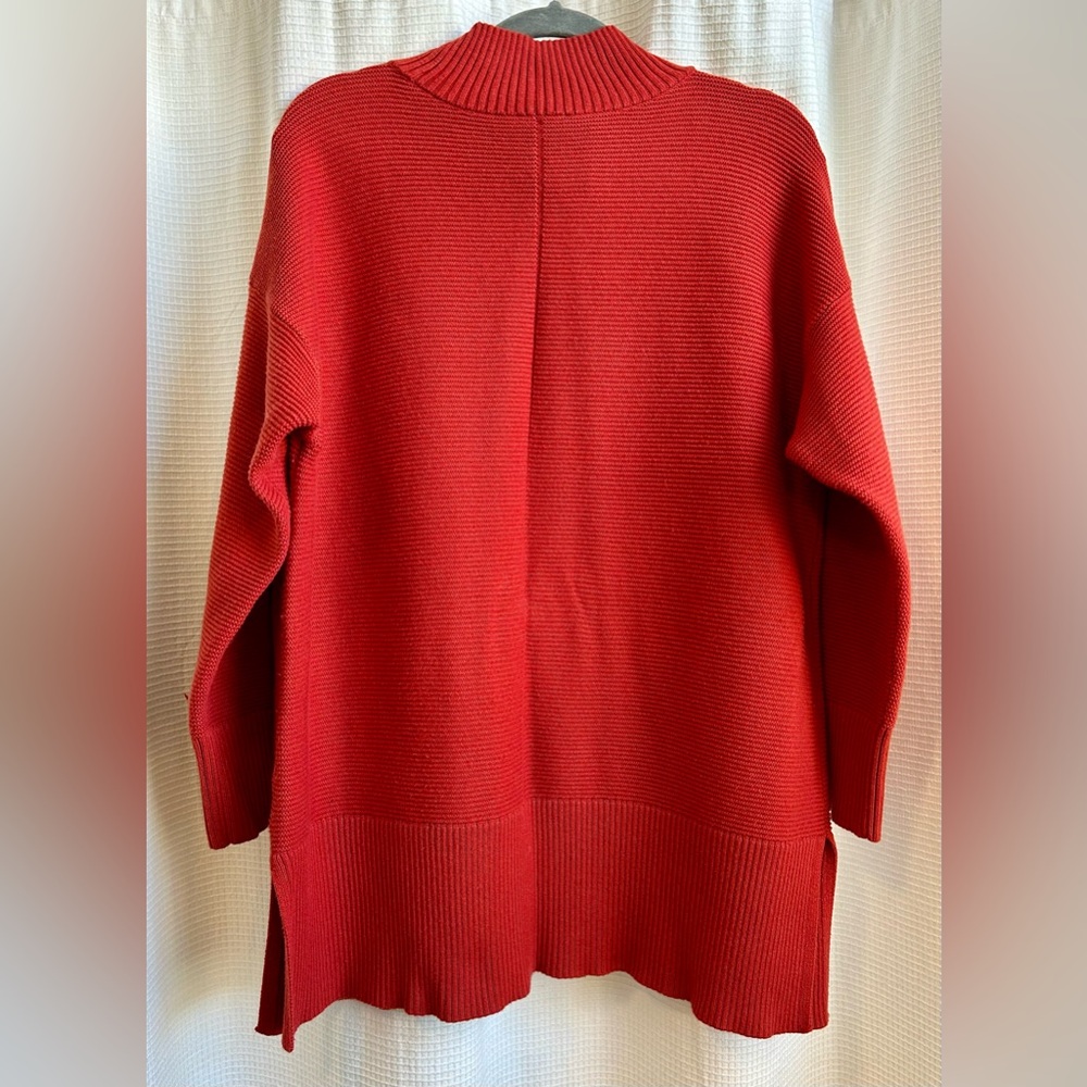 Talbots Burnt Orange Ribbed Sweater 2X - Picture 5 of 5